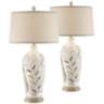Marco Island Table Lamps with Night Lights - Set of 2