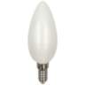 60W Equivalent Torpedo Frost 6W LED Dimmable Candelabra Bulb