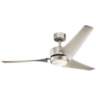 60&quot; Kichler Rana Brushed Nickel LED Outdoor Ceiling Fan