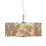 Tropical Woodwork Giclee Glow 20&quot; Wide Pendant Light