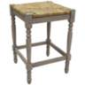 Thomasville 23 3/4&quot; Weathered Gray Counter Stool