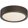 George Kovacs Puzo 6" Wide Copper Bronze LED Ceiling Light
