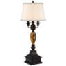 Kathy Ireland Mulholland Table Lamp With Black Square Riser