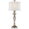 Alyson Mercury Glass Table Lamp With 7&quot; Wide Square Riser