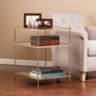 Knox 22&quot; Wide Metallic Gold Side Table