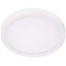 Disk 12&quot; Wide White Round LED Ceiling Light