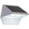 Canarsie 3 1/2&quot; Wide White Outdoor Solar LED Deck Light