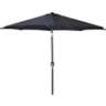 Black 9&#39; Steel Market Umbrella
