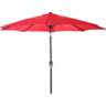 Red 9&#39; Steel Market Umbrella