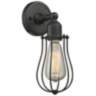 Muselet 11&quot; High Oil-Rubbed Bronze A Wall Sconce