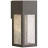 Hinkley Rook 12&quot; High Bronze LED Outdoor Wall Light