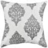 Charlotte Slate Woven 20&quot; Square Decorative Pillow