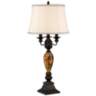 Kathy Ireland Mulholland Traditional Table Lamp with USB Dimmer