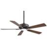 52&quot; Minka Aire Contractor Oil-Rubbed Bronze LED Ceiling Fan