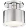 Mitzi Nora 5 1/4&quot; Wide Polished Nickel LED Ceiling Light