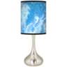 Ultrablue Giclee Droplet Table Lamp