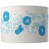 Sky Blue Rose Bouquet Apothecary Table Lamp