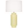 Robert Abbey Dolly Butter Ceramic Table Lamp