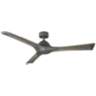 60&quot; Modern Forms Woody Graphite LED Wet Rated Smart Ceiling Fan