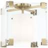 Hudson Valley Achilles 13&quot; Wide Aged Brass Ceiling Light