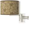 Tempo Woodland Plug-in Swing Arm Wall Lamp