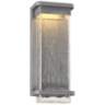 Modern Forms Vitrine 16&quot;H Graphite LED Outdoor Wall Light