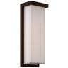 Modern Forms Ledge 14&quot; High Bronze LED Outdoor Wall Light