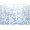 Placid Blue Mosaic Giclee Ovo Table Lamp