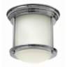 Hinkley Hadley 7 3/4&quot; Wide Chrome Ceiling Light
