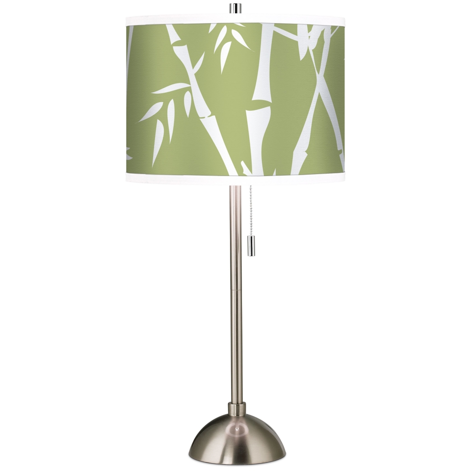 Green, Art Shade Table Lamps