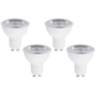 50W Equivalent 6.5W 3000K LED Dimmable GU10 MR16 Bulb 4-Pack