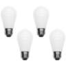 40W Equivalent Dimmable 4W Standard Base LED Bulbs 4-Pack