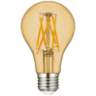 60W Equivalent Amber 7W LED Filament A19 Standard 90CRI