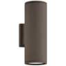Silo 12&quot; High Architectural Bronze LED Outdoor Wall Light