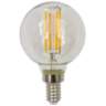 60W Equivalent Clear 6W LED Dimmable E12 Base G16 Filament