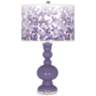 Purple Haze Mosaic Giclee Apothecary Table Lamp