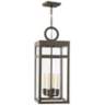 Porter 31 1/4&quot; High Oil-Rubbed Bronze Outdoor Hanging Light