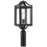 Rockford Collection 20 1/4" High Black Outdoor Post Light