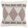 Shana Cabernet Multi-Color 22&quot; Square Decorative Pillow