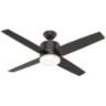 54&quot; Hunter Advocate WiFi Noble Bronze LED Ceiling Fan with Remote