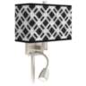 American Woodcraft Giclee Glow LED Reading Light Plug-In Sconce