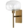 Jamie Young Scando 13 1/2" High Antique Brass Wall Sconce