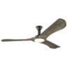 72&quot; Monte Carlo Minimalist Max Aged Pewter LED Ceiling Fan
