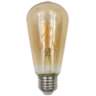 40W Equivalent Tesler Amber 4W LED Dimmable Standard ST19