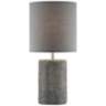 Lite Source Dustin 17 3/4"H Gray Ceramic Accent Table Lamp