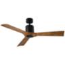 54&quot; Modern Forms Aviator Matte Black Outdoor Ceiling Fan