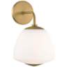 Mitzi Jane 12 1/2&quot; High Aged Brass Wall Sconce