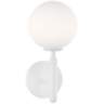 Mitzi Mina 11" High Glossy White LED Wall Sconce