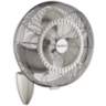 18&quot; Kichler Pola Brushed Nickel Outdoor Wall Fan