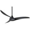 52&quot; Minka Aire Wave Coal Ceiling Fan with Remote Control